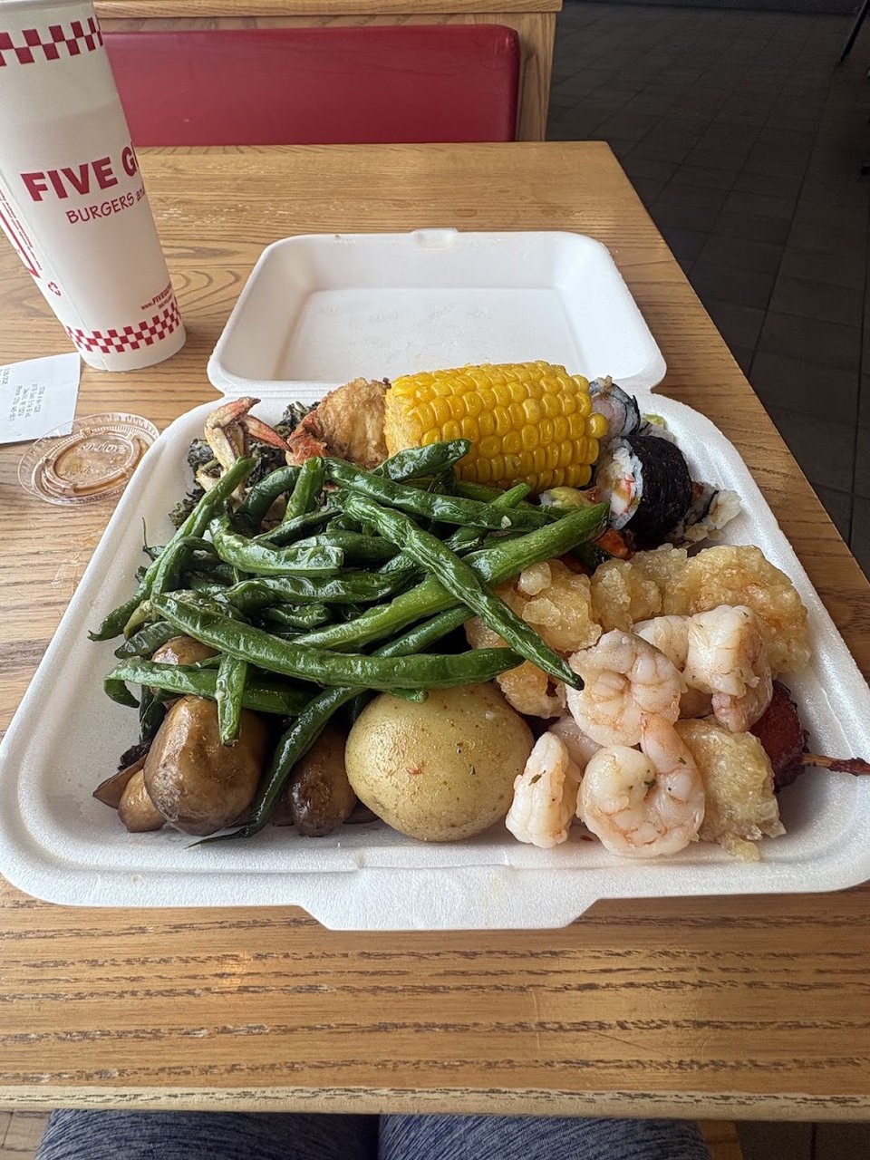 Assorted Seafood and Vegetable Platter