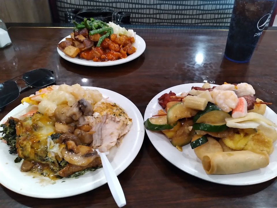 Buffet Choices All of My Favorites